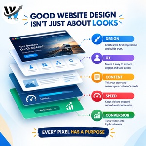 Web Tech Prime Stock Linux Mac Website Design Software Digital Office Website <b>Builder</b> Company Profile Homepage Contact Us - Product Image 2