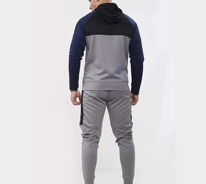 Ensemble de sweat-shirts à capuche pour sports d'hiver pour hommes HAWK EYE 2 en 1, motif uni, respirant, léger, doublé de polaire, OEM, décontracté, 100% coton - Product Image 3