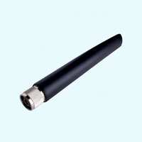 Antennes WiFi omnidirectionnelles extérieures Apex AP255H1NM 7dBi 2400 MHz Noir Blanc Matériau ABS Polarisation verticale Double bande