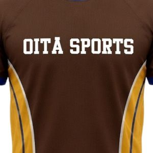 Unisex Brown Gold Sublimation Netball Shirt Polyester Short Sleeve Sportswear <b>Athletic</b> Team Uniform Performance Apparel - Product Image 6