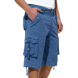 Pantalones Cortos Cargo para Hombre, Más Vendidos, Cintura Media, Bolsillos Grandes, Largura hasta la Rodilla, Cierre con Cordón, Color Personalizable, OEM - Product Image 2