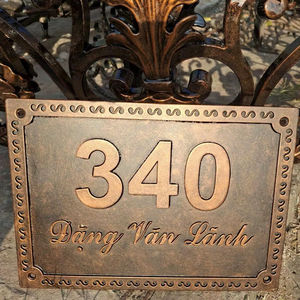 Letrero Decorativo de Hierro Forjado Personalizado, Letrero Metálico Hecho a Mano para Puerta de Casa, Jardín, Exterior – Euro Iron Company - Product Image 5