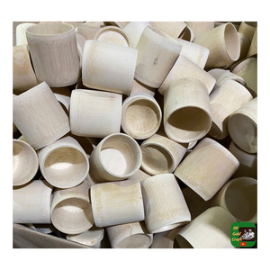 Natural <b>Bamboo</b> <b>Cups</b> 5 Pcs Set Cylindrical Eco Friendly Reusable Drinkware, Personalized <b>Bamboo</b> Tea <b>Cup</b> - Product Image 3
