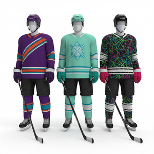 Maillot de hockey sur glace 2026 en gros |   Uniforme d'équipe personnalisé en sublimation intégrale |   Usine OEM - Product Image 6