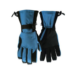 Gants de ski d'hiver personnalisés avec logo, chauffants, imperméables, pour snowboard, avec sangle de poignet - Product Image 3