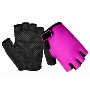 Custom Logo Cycling <b>Gloves</b> for Men & Women Half Finger Breathable Bicycle Riding <b>Gloves</b> Racing <b>Gloves</b> <b>with</b> Anti Slip Palm - Product Image 3