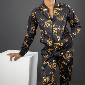 Chándal Deportivo Informal con Capucha para Hombre, Talla Grande, Personalizado con Impresión por Sublimación, 100% Algodón, Color Sólido, para Invierno - Product Image 1