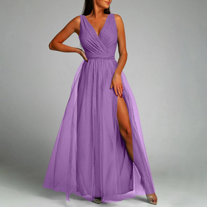 Hot Selling Maxi Length Embroidery Frock evening dress maxi Wholesale Fashion Vintage Clothing Evening Dresses - Product Image 2