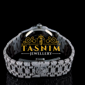 Premium TASNIM JEWELLERY Stainless Steel <b>Coin</b> Moissanite Diamond Quartz ETA Movement Vintage Analog Sport Business Fashion Watch - Product Image 4