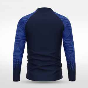 Chaqueta Deportiva de Entrenador con Cierre de Cremallera, Sublimada y con Parches, para Hombre, de Poliéster Ligero, Impermeable y Cortavientos, para Actividades al Aire Libre - Product Image 2