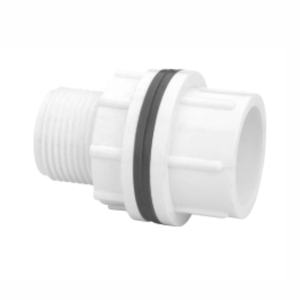 Connecteur de sortie fileté en PVC-U pour décharge directe dans le réservoir et intégration de la ligne de plomberie - Product Image 1