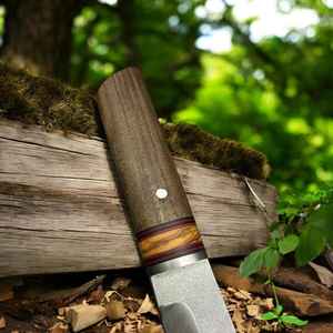 Cuchillo de Caza de Acero al Carbono de Alta Calidad Hecho a Mano por Product Palace LLC, con el Mejor Diseño de Hoja, Funda de Cuero OEM, Venta al Por Mayor - Product Image 6