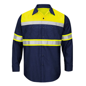 Ropa de Trabajo Reflectante con Logotipo Personalizado, Fabricación Directa de Fábrica, Camisa de Seguridad de Diseño, Alta Calidad y Comodidad - Product Image 2