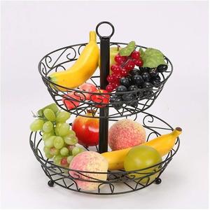 Cesta de Frutas a Precio de Fábrica, Cesta de Metal para Frutas y Verduras, Decoración de Mesa para Fiestas y Hoteles, Artículo Decorativo Hecho a Mano para el Hogar y la Cocina - Product Image 3