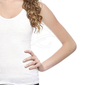 Débardeur décontracté respirant pour femme de haute qualité avec logo frontal, dernier design, prix de gros, en vente - Product Image 4