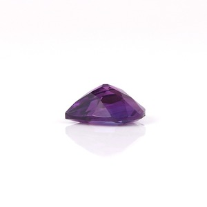 พลอยแอมเมทิสต์ทรงหัวใจธรรมชาติ สีม่วง คุณภาพสูง - Product Image 2