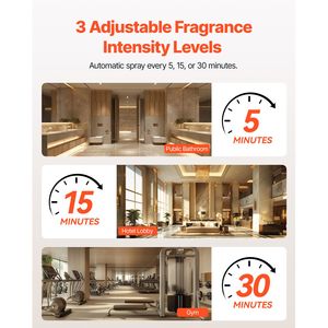 เครื่องพ่นสเปรย์ปรับอากาศอัตโนมัติแบบติดผนังหรือตั้งพื้น ใช้แบตเตอรี่ 4 ชิ้น ชุด 4 ชิ้น ตั้งเวลาได้หลายครั้ง สำหรับใช้ในบ้าน - Product Image 1