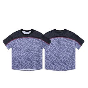Wholesale New Breathable Sports Sublimation Soccer Jersey Custom Retro Football T Shirt With Reflective Strip - Product Image 1