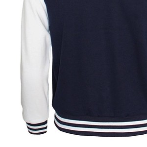 Chaqueta Varsity Unisex de Alta Calidad, Transpirable, Impermeable, con Diseño de Parches, Personalizable en la Parte Delantera, Precio Económico, Gran Venta - Product Image 2