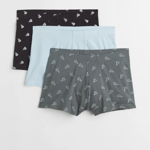 Calzoncillos Bóxer para Hombre, Transpirables, Ecológicos, de Algodón, Cómodos, de Tiro Medio - Product Image 1