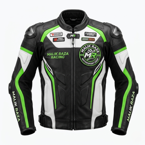 เสื้อแจ็คเก็ตมอเตอร์ไซค์หนังเย็บมืออย่างมืออาชีพ – ขนาดสั่งตัดพิเศษ - Product Image 5