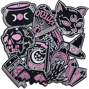 Custom Cool Morale Designer Hat Fabric Woven Full Embroidered Logo Iron on Embroidery Badges Patches for Jackets Hats Clothing - Product Image 1
