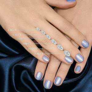 Diamant synthétique de laboratoire, taille marquise, couleur F, 1,00-3,00 carats, certifié IGI, pour la fabrication de bijoux, Art KESARI DIAM LLP - Product Image 1