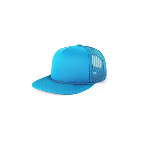 Casquette Trucker Unisexe Orange en Maille à 6 Panneaux Réglable Décontractée pour Printemps-Été - Product Image 5