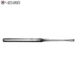 Elevador Perióstico de Acero Inoxidable Tipo Rugine, Punta de 6mm, 19cm de Longitud, Instrumentos Médicos Quirúrgicos Dentales para Elevación de Tejido Óseo - Product Image 3