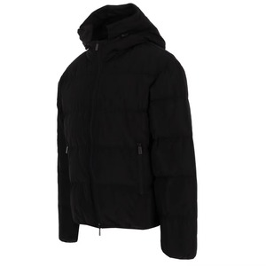 <b>Men's</b> Plus Size Waterproof Down Coat Bright Face Trend Hooded Standard Thickness Winter Bomber Shiny Puffer <b>Jacket</b> - Product Image 3