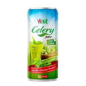 Succo di Sedano e Carota 325ml in Lattina, Bevanda Salutare OEM ODM, Produttore di Bevande con Etichetta Privata - Product Image 3