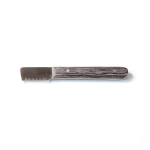 มีดกรูมมิ่งสัตว์เลี้ยงมืออาชีพ ด้ามไม้ มีดสำหรับสุนัขและแมว - Product Image 2