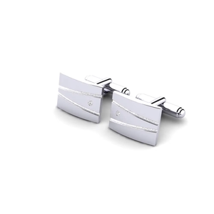 Boutons de manchette en or 9 carats pour hommes, bijoux fins de luxe, design personnalisé, accessoires de chemise pour fiançailles, Noël, mariage, cadeau de qualité supérieure - Product Image 2
