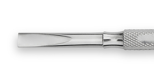 Pousse-cuticules professionnel robuste pour ongles épais et durs, en acier inoxydable de qualité supérieure résistant à la rouille, outils de beauté - Product Image 2