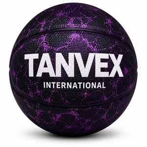 Ballon de basketball TANVEX INTERNATIONAL, taille personnalisée, revêtement en PVC, chambre à air en caoutchouc naturel, durable, écologique, 600-650g TI-BB-0005 - Product Image 4