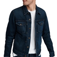 Service OEM de haute qualité – Dernières vestes matelassées en jean décontractées pour hommes, design couleur personnalisé, coton premium anti-boulochage