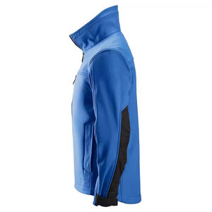 Veste softshell légère pour homme avec logo personnalisé, en polyester doux, imperméable, coupe-vent, toile résistante pour les activités de plein air - Product Image 6