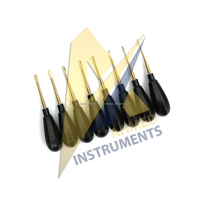 SUAVE-Élévateurs Dentaires pour Extraction de Dent, Extracteur de Racine Apicale par Chirurgie Orale, 8 Pièces - Product Image 6