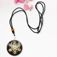 Magnifique Figurine Orgone Faite à la Main en Forme de Puces d'Agate, Symbole Chakra de Metatron, Style Feng Shui, Qualité Supérieure, Pierre Précieuse