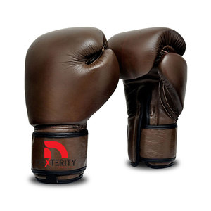 Guantes de Boxeo de Cuero de Alta Calidad al Por Mayor, Diseño Personalizado, Impermeables, Transpirables, para Entrenamiento Deportivo, a Precio Económico - Product Image 1