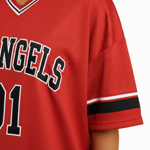 Camiseta Deportiva Personalizada 2026, 100% Poliéster, Transpirable, Antibacteriana, Cuello en V, Manga Corta, Impresión por Transferencia de Calor, Secado Rápido - Product Image 5