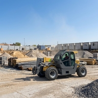 Chariot télescopique RongGong RG-3007, 3 tonnes, 75 kW, diesel, expédition mondiale, personnalisable pour les travaux en entrepôt de conteneurs