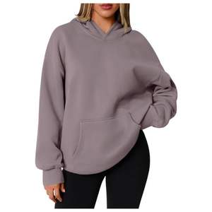 2025 <b>Women</b> <b>Hoodie</b> Polyester Fleece Pullover <b>Sweatshirt</b> OEM ODM Custom Logo Printed Winter Autumn Fashion Streetwear Casual Wear - Product Image 6