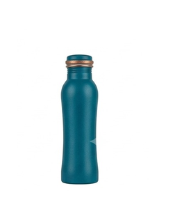 ขวดน้ำโลหะทองแดงบริสุทธิ์ทรงโค้งสีม่วงไลท์เนื้อเนียน - Product Image 3