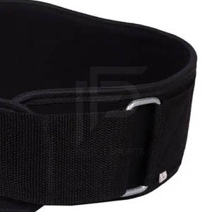 Powerlifting Gym Belts Neoprene Nylon Self-Locking <b>Back</b> <b>Support</b> Black Fitness Safety Weight Lifting Belts - Product Image 5