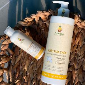 Détergent naturel éco-enzyme de liquide vaisselle parfumé ananas de haute qualité certifié ISO HACCP pour usage domestique dans la cuisine - Product Image 5