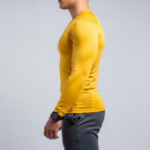 Chemises Henley à manches longues pour hommes, 3 boutons, décontractées, printemps, couleur unie, douces, basiques, T-shirts à manches longues pour hommes - Product Image 6