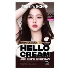 Descuento en Mise-en-scène Hello Cream, Tinte para el Cabello de Doble Cobertura en Color Marrón Chocolate Intenso, Larga Duración de 8 Semanas, 1 Unidad, Marrón Oscuro - Product Image 1