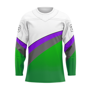 Camiseta de Hockey sobre Hielo Personalizada al por Mayor, Tejido de Malla de Alto Rendimiento de Secado Rápido para Juegos, Entrenamiento y Uso en Equipos Deportivos - Product Image 6