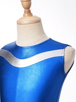 Robe de danse lyrique métallisée pour filles de 6 à 16 ans Robe longue de culte Vêtements de danse pour activités d'église Vêtements de chorale Performance sur scène